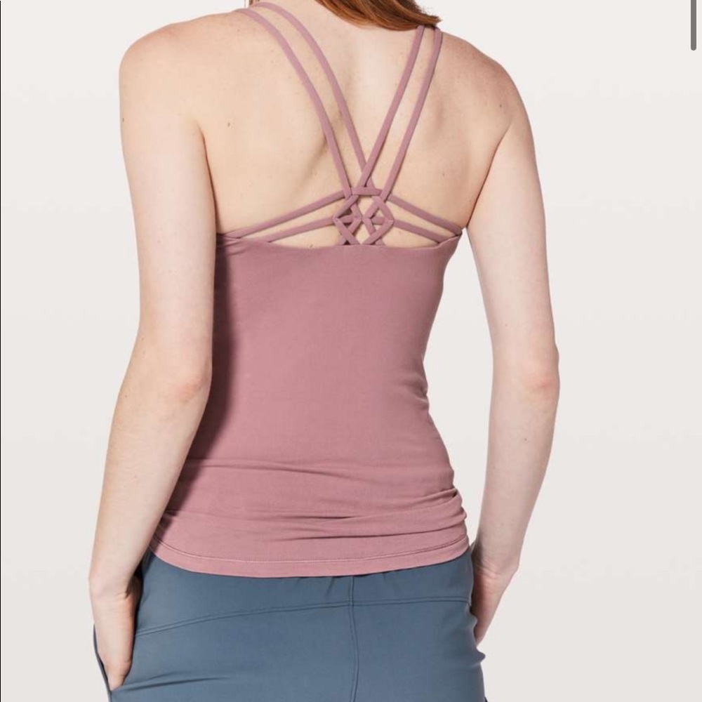 Lululemon Create Your Calm Tank size 4 Color Figue